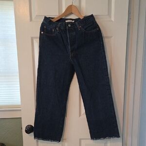 Levi's Ribcage Premium Indigo Denim SELVEDGE